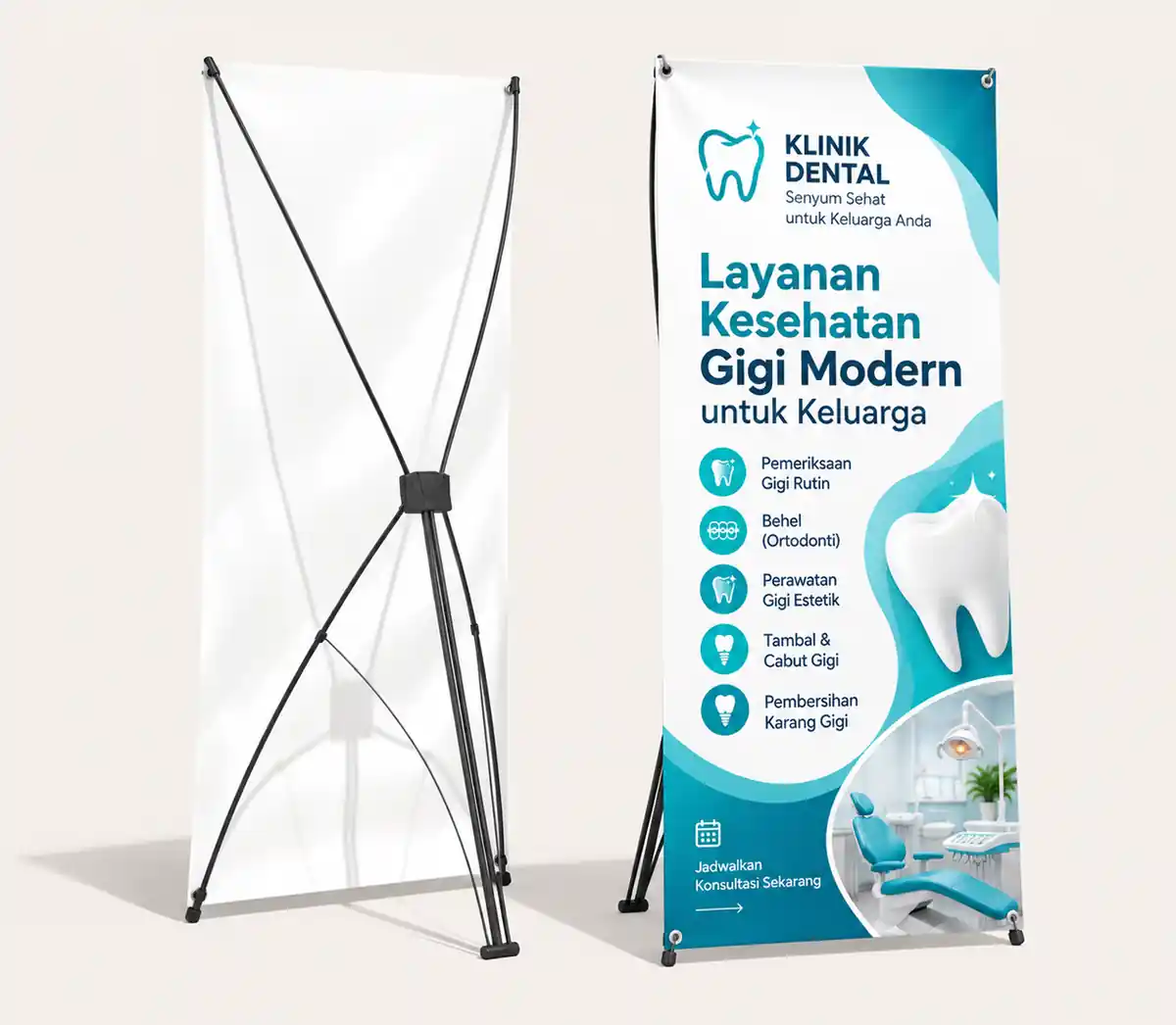 Cetak X-Banner BIX PRINT