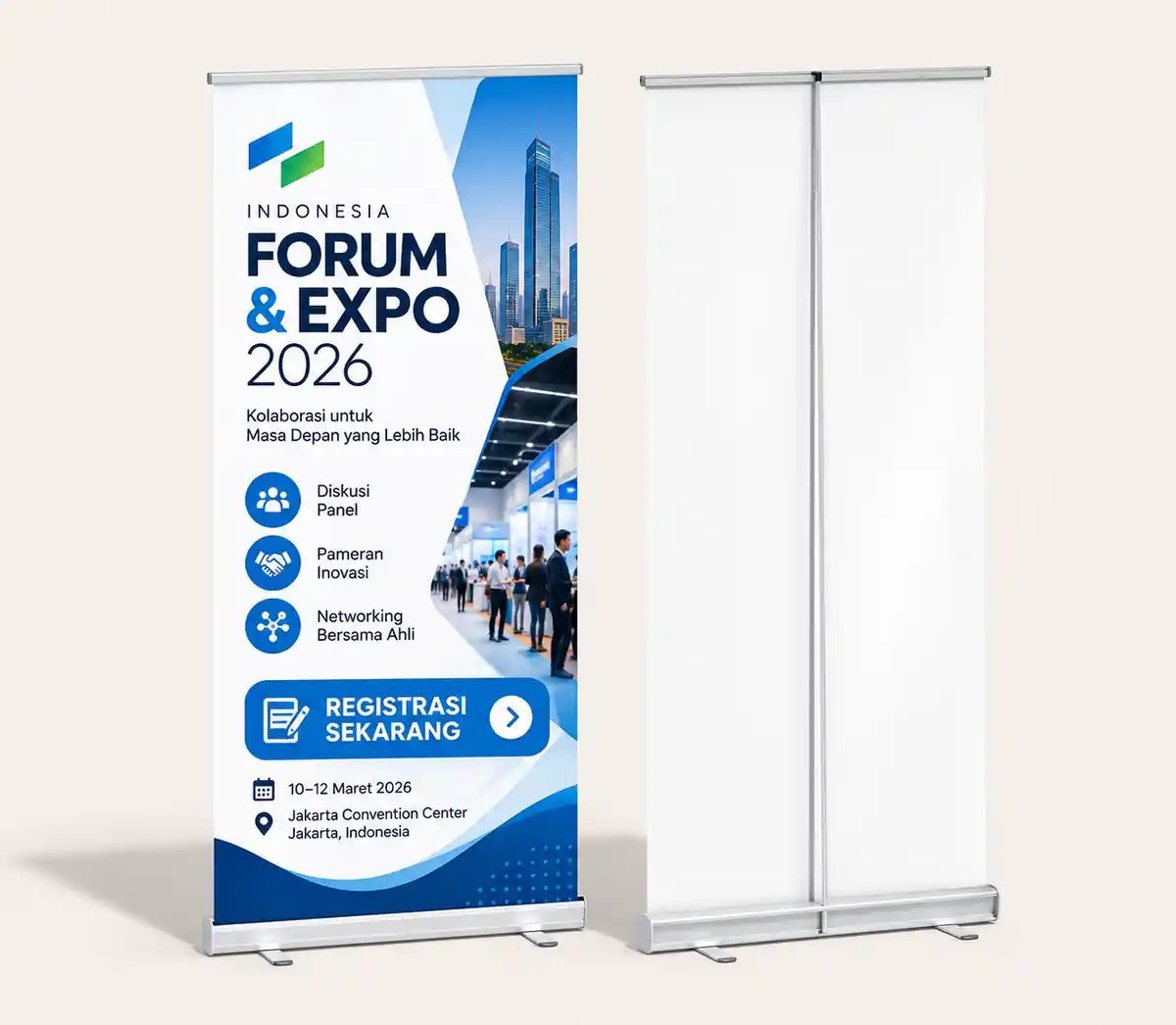 Cetak Roll Up Banner BIX PRINT
