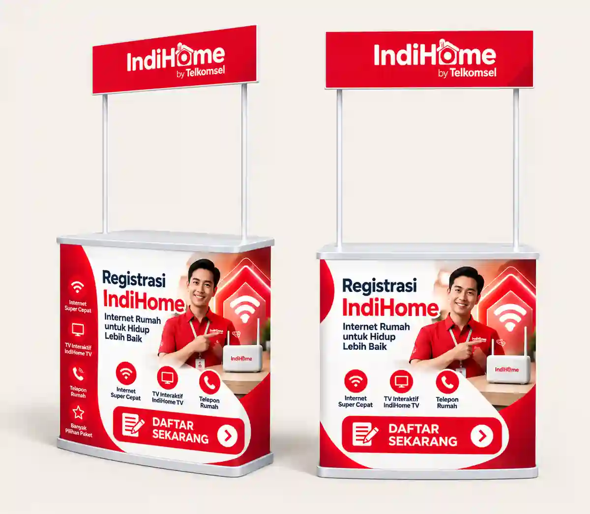 Cetak Event Desk BIX PRINT