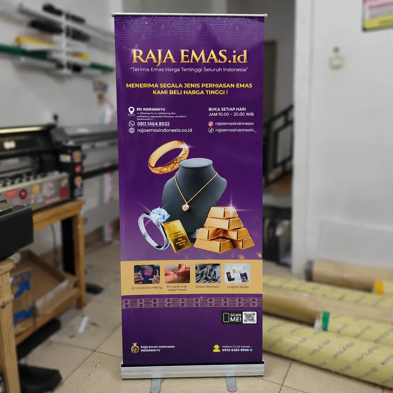 Roll Up Banner BIX PRINT